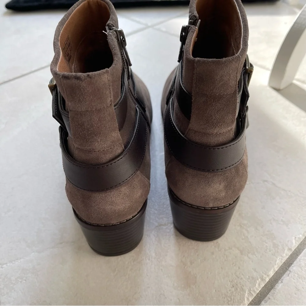 Vionic Mana suede ankle boots booties size 9 - Picture 5 of 12